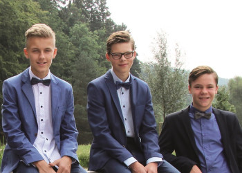 Mode zur Jugendweihe Jungen Erfurt, Thüringen